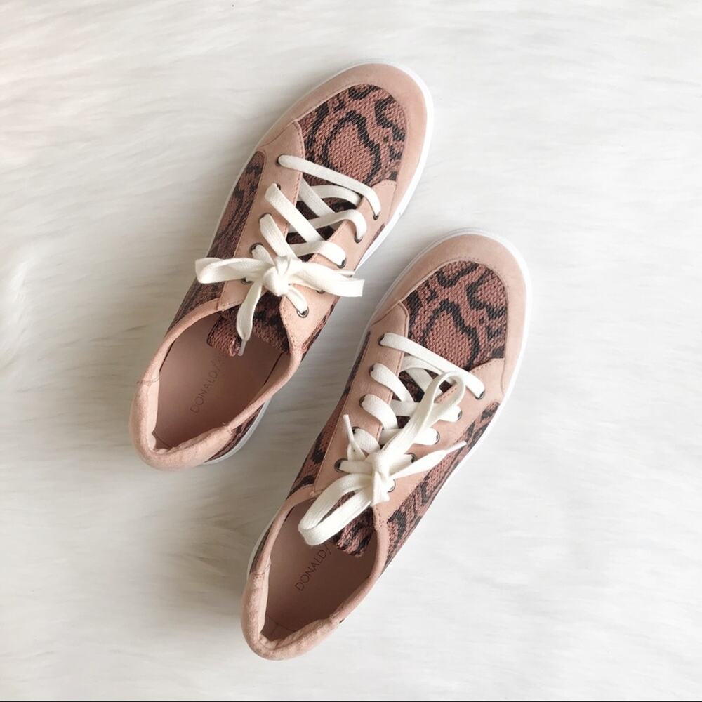Donald J. Pliner Snake Print Sneaker - Picture 3 of 7